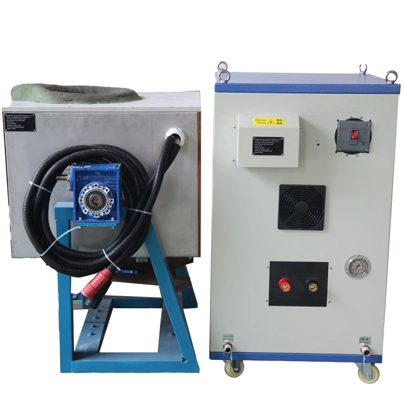 Metaller / Demir i&ccedil;in GSG Sertifikası 80kw İnd&uuml;ksiyon Eritme Ocağı 2