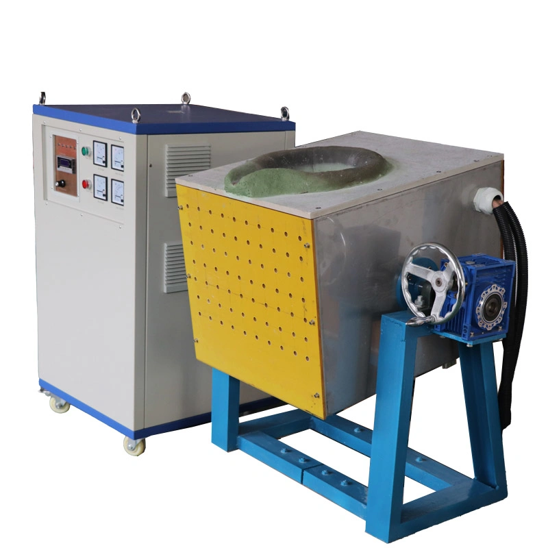 Metaller / Demir i&ccedil;in GSG Sertifikası 80kw İnd&uuml;ksiyon Eritme Ocağı 3