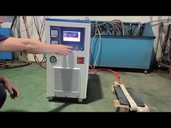 Özel sertleştirme bobini için yüksek verimli indüksiyon söndürme makinesi 160KW giriş gücü