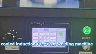Ön/son kaynak makinesi için hava soğutmalı indüksiyon ısıtıcı makinesi