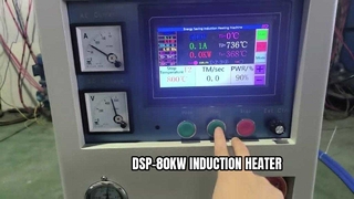 Rulman, Dişli, Kaplin ve Halka Parçaları için 80KW İndüksiyonlu Isıtma Makinesi