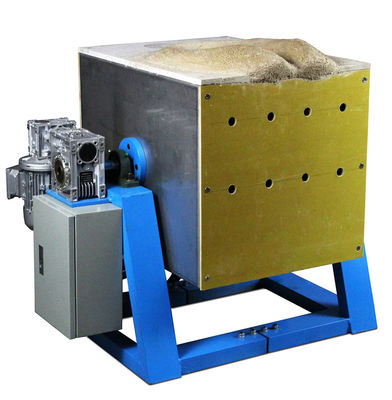 Çelik Eritme için 100KG İndüksiyon Eritme Ocağı 1750C İndüksiyon Ocağı