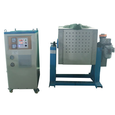 İyi fiyat 100KW Orta Frekanslı İndüksiyonlu Eritme Ocağı 50KGS Demir Eritme Makinesi çevrimiçi