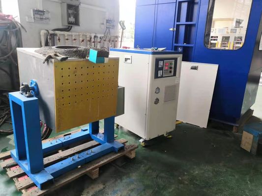 İyi fiyat 120KW İndüksiyon Çelik Eritme Ocağı 440V Demir İndüksiyon Ocağı Otomatik çevrimiçi