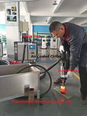 İyi fiyat IGBT İnverter DSP Kontrolü Metal Delikli İndüksiyonlu Isıtma Ekipmanı El Tipi çevrimiçi