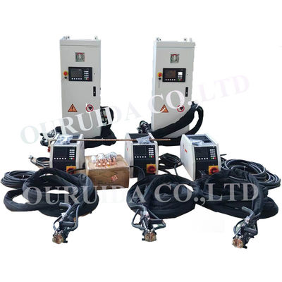 80KW Taşınabilir İndüksiyon Isıtma Makinesi Yüksek Hızlılık ±1C