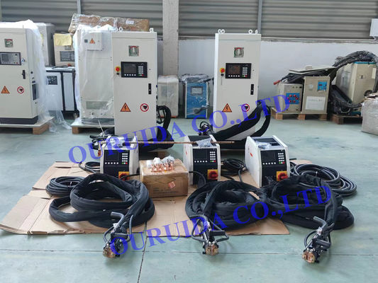 Türbinler Hidrolik Buhar Gazı için Endüstriyel Soğutucu Donanımlı Taşınabilir IGBT İndüksiyonlu Cıvata Isıtma Makinesi