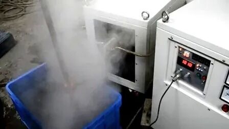 İyi fiyat Sf-80kw Çin Endüstri'deki söndürme uygulaması için fabrika indüksiyon ısıtma makinesi çevrimiçi