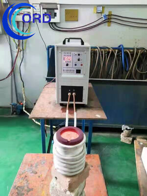 İyi fiyat Hf-25kw Yüksek Frekanslı İndüksiyon Erime Makinesi 5kg Fırınla Kuper, Bakır, Bronz, dökme demir, Çelik, Tanrı vb. çevrimiçi