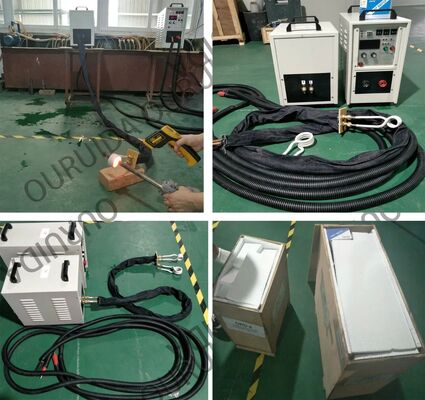 Ultra-Stabil İndüksiyonlu Isıtma Ekipmanı, 2 M Esnek Bağlantılı Hf-40ab