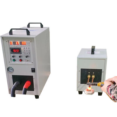 İyi fiyat 25KW Yüksek Frekanslı İndüksiyonlu Isıtıcı Makine, 30-80kHz Frekans ve %100 Görev Döngüsü ile Metal Isıl İşlemi İçin çevrimiçi
