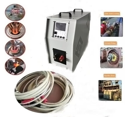 İyi fiyat Tam Hava soğutma + DSP Kontrolü + IGBT inverter + Reatance analizi İndüksiyonlu ısıtma makinesi 35KW çevrimiçi