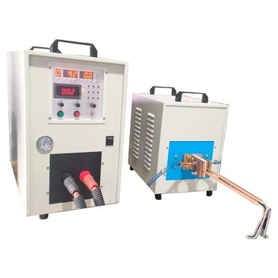 İyi fiyat 20KW Süper Yüksek Frekanslı İndüksiyon Isı İşleme Makinesi Metalleri Isıtmak için çevrimiçi