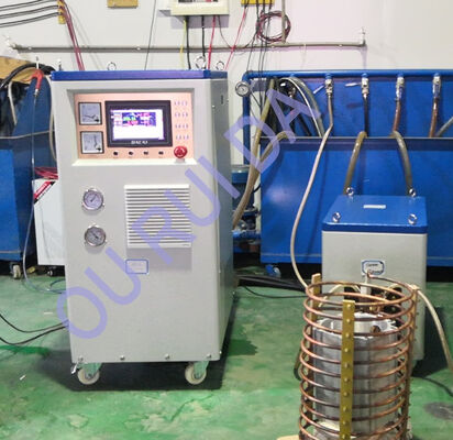 İyi fiyat Söndürme, Kaynak, Tavlama için Gelişmiş Dijital Ekran İndüksiyonlu Isıtma Makinesi DSP120kw çevrimiçi
