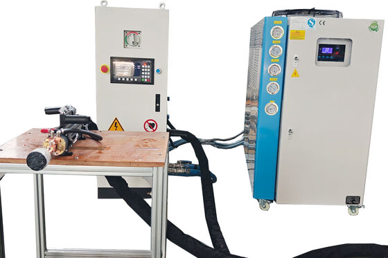 İyi fiyat Endüstriyel Annealing ve iç delik için tam dijital kontrol 80KW taşınabilir indüksiyon ısıtma makinesi çevrimiçi